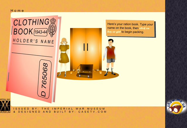 A screenshot showing a cartton wardrobe