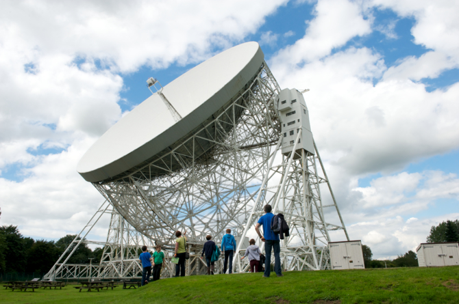 The Lovell Telescope at Jodrell Bank
