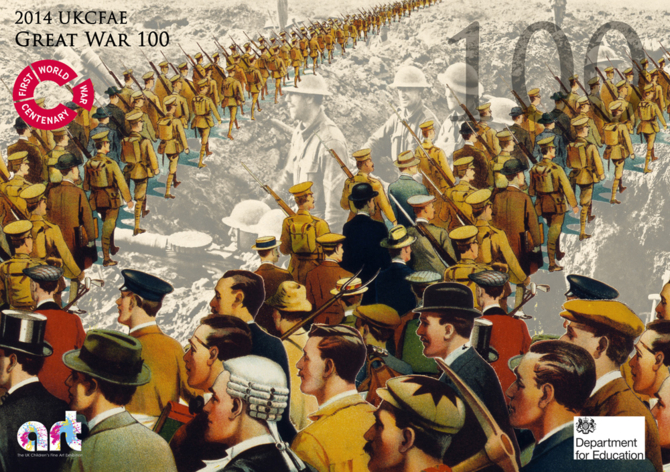 The Great War 100 art exhibition for young people 4 - 18