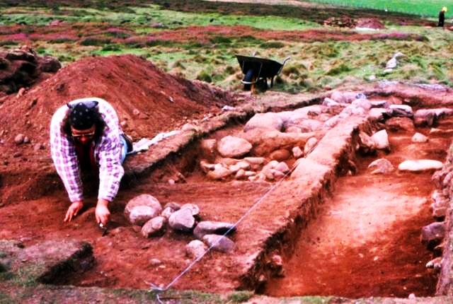 archaeologist dig
