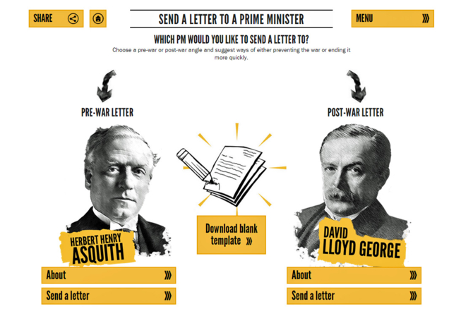a screenshot showing two prime ministers