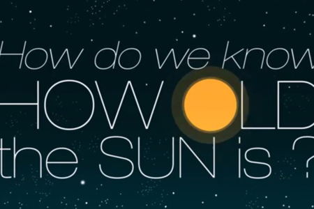 How do we know how old the sun is?