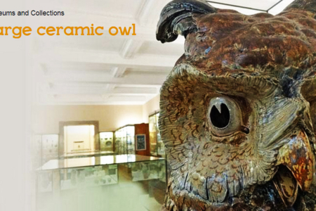 What we have found: Large Ceramic Owl