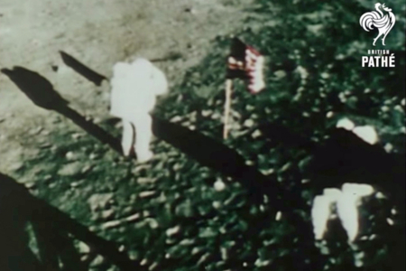 Man walks on the Moon