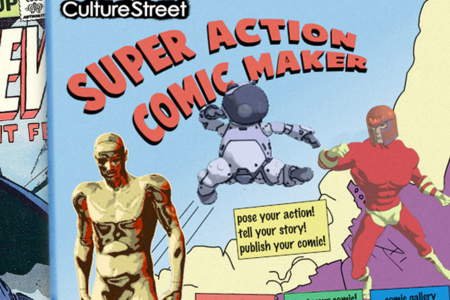 Super action comic book maker
