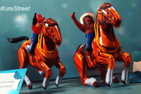 What we have found: Cowboy and Indian toys